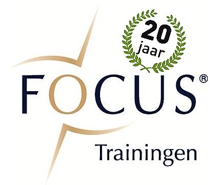 Logo Focus Trainingen 20 jaar beter